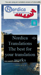 Mobile Screenshot of nordicatranslations.be