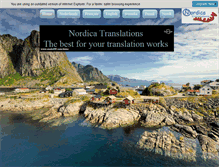 Tablet Screenshot of nordicatranslations.be